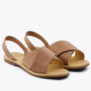 Nisolo All-Day Cross Strap Sandal in 6.5